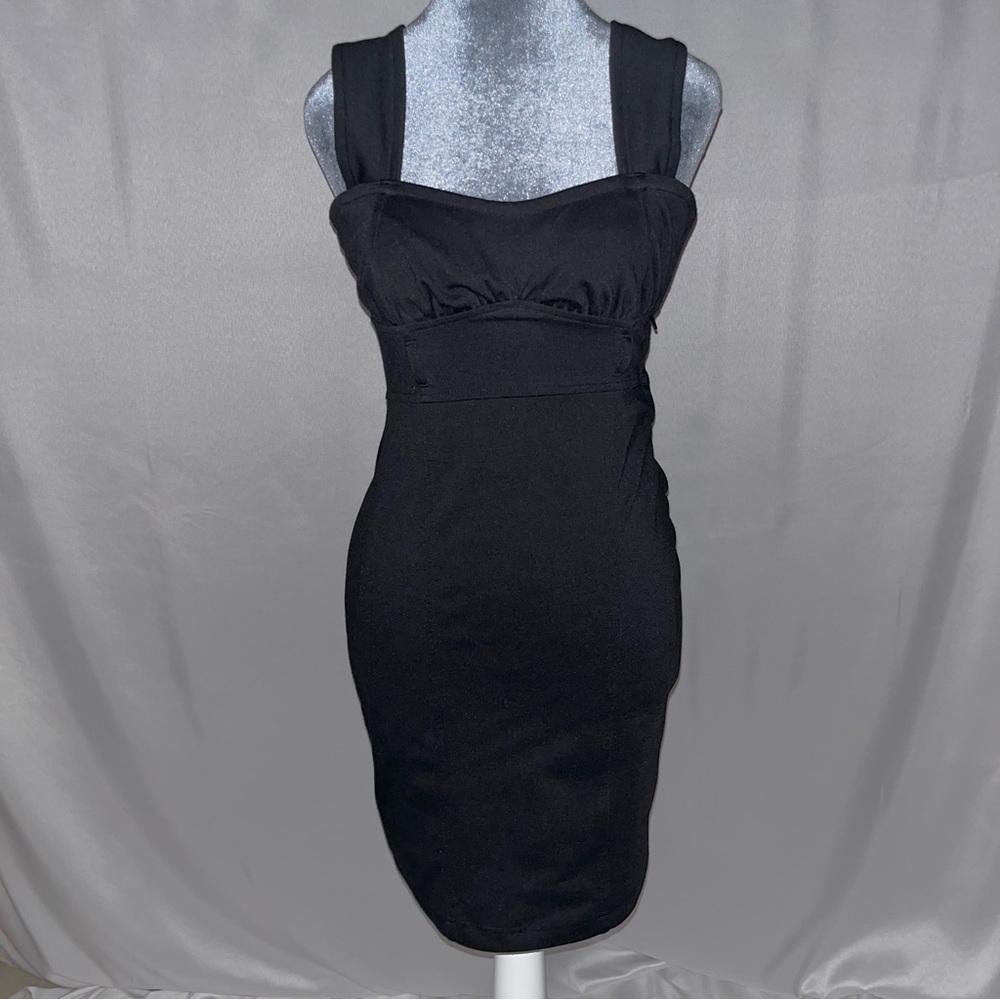 G by Guess Y2K Black Bodycon Dress